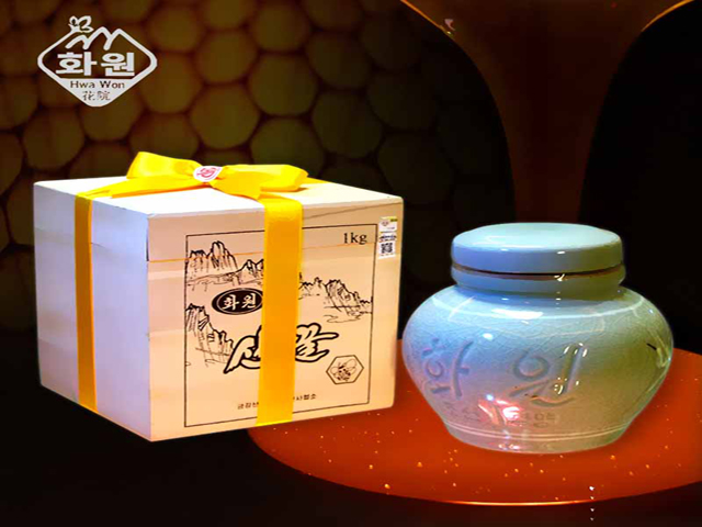 野蜂蜜（陶瓷瓶 - 木盒）